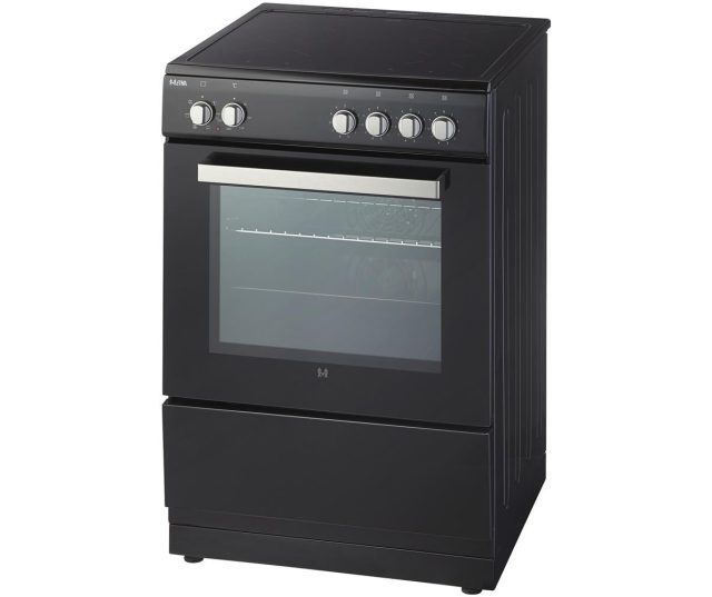 Etna FIV560ZWA inductie fornuis - zwart - 2-fasen aansluiting