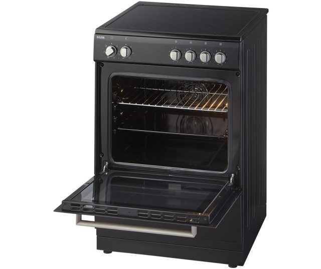 Etna FIV560ZWA inductie fornuis - zwart - 2-fasen aansluiting