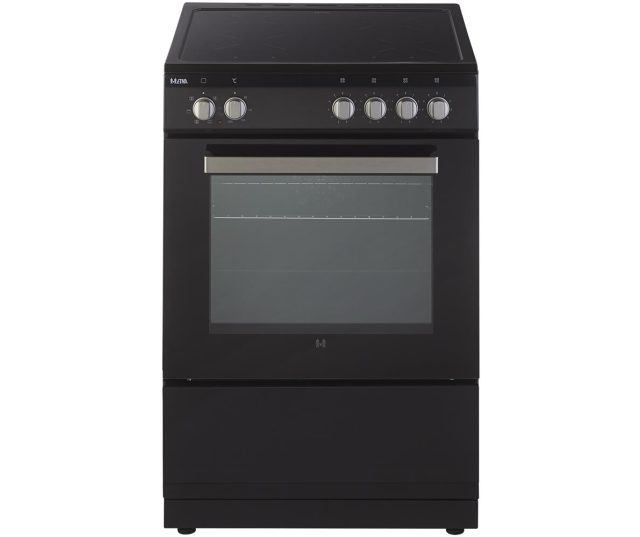 Etna FIV560ZWA inductie fornuis - zwart - 2-fasen aansluiting