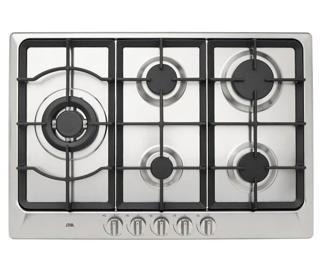 ETNA KG775RVSA inbouw gas kookplaat - 75 cm. breed