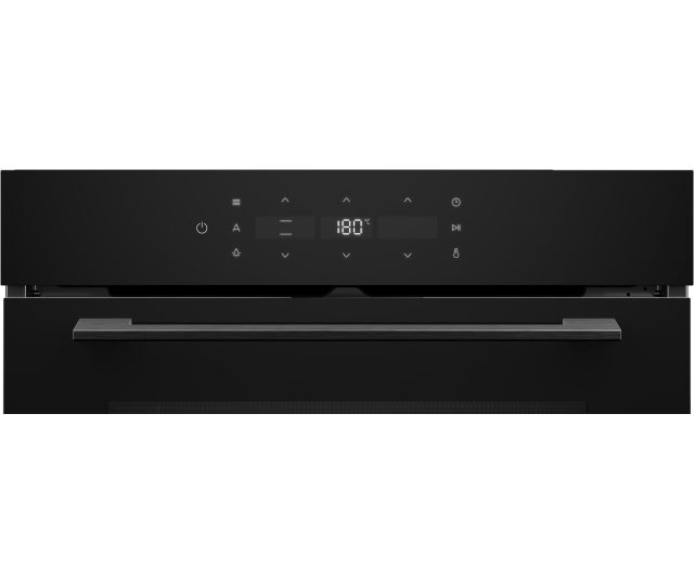 ETNA MO516GLS bedieningspaneel met touchscreen, temperatuurweergave en functieknoppen