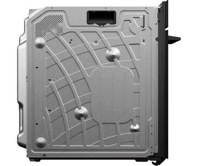 ETNA MO516GLS bedieningspaneel detail met digitale display en sensorknoppen