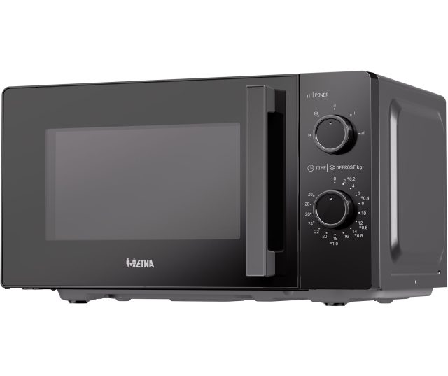 ETNA SMV720 magnetron zijprofiel met geopende deur en zichtbare interne ruimte