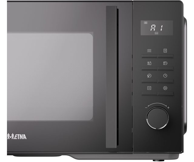 ETNA SMV825 magnetron detail bedieningspaneel met toetsen en display