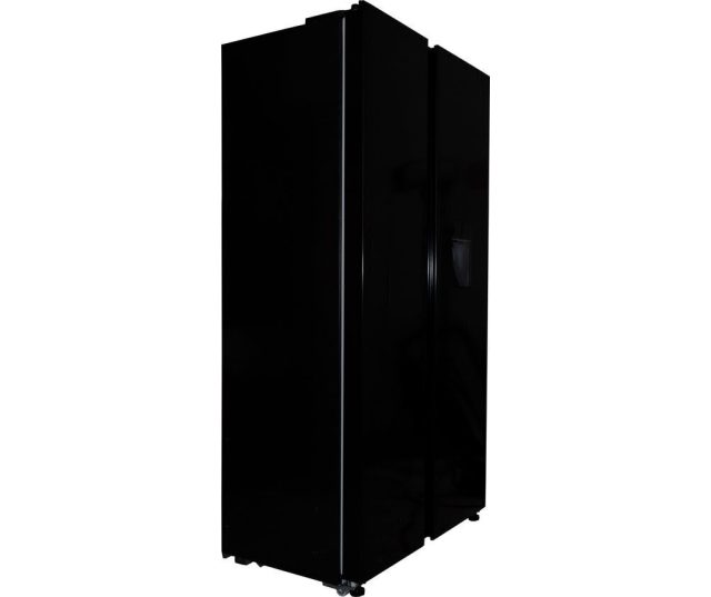 Exquisit side-by-side koelkast zijaanzicht