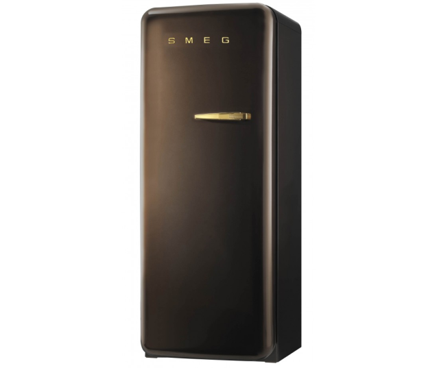 Smeg FAB28LCG1 koelkast chocolade bruin - linksdraaiend