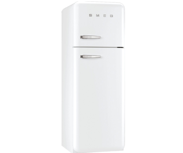 Smeg FAB30RB1 retro koelkast wit - rechtsdraaiend
