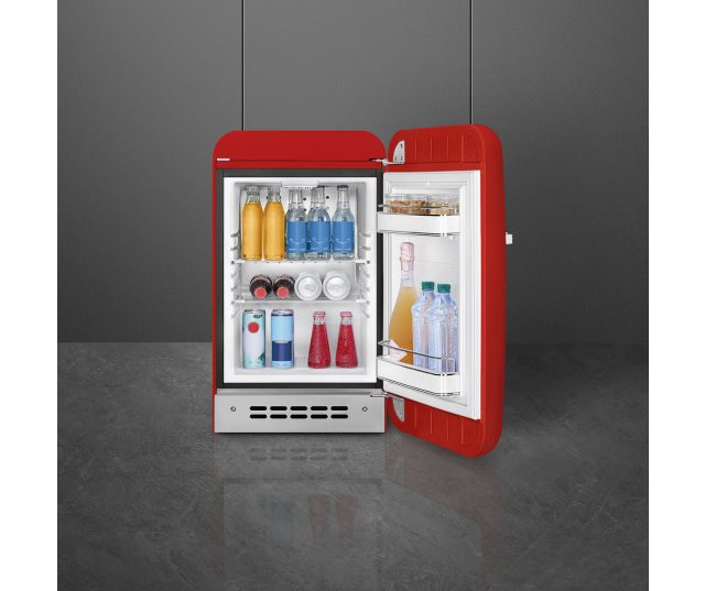 Smeg FAB5RRD5 minibar rood