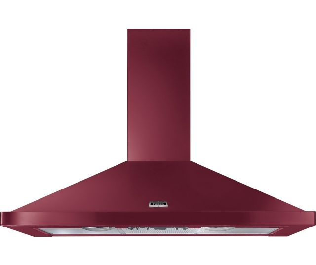 FALCON afzuigkap Falcon 100 zonder rails in de kleur Cranberry