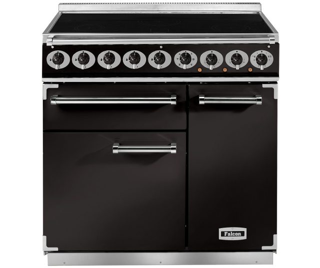 FALCON fornuis Deluxe 900 inductie zwart