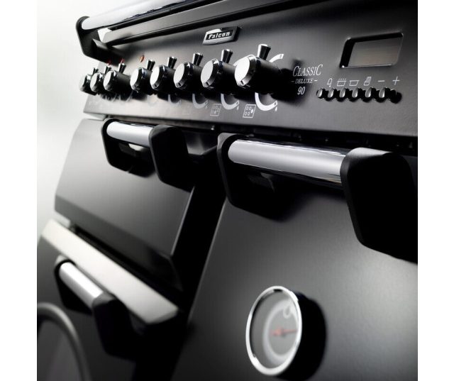 CLASSIC DELUXE 100 GAS CRANBERRY fornuis - 100 cm breed