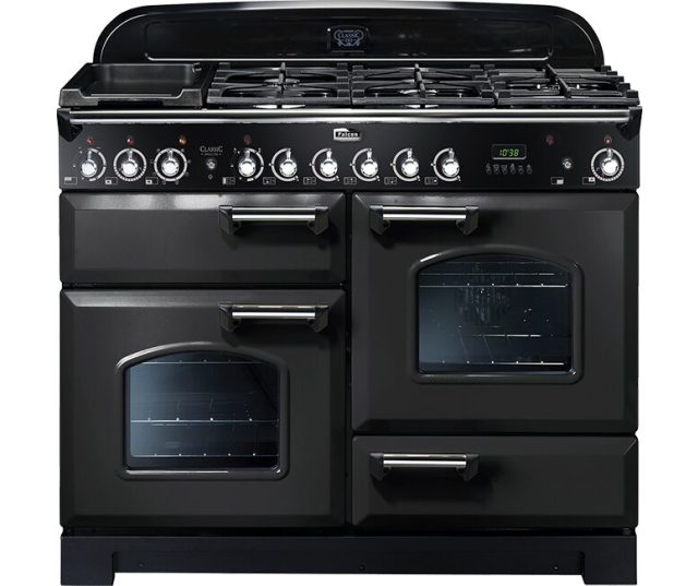 Falcon CLASSIC DELUXE 110 GAS CHARCOAL BLACK fornuis - 110 cm breed