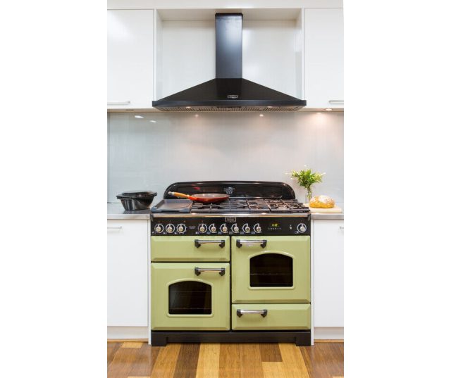 CLASSIC DELUXE 110 GAS MINERAL GREEN Falcon fornuis - Gas
