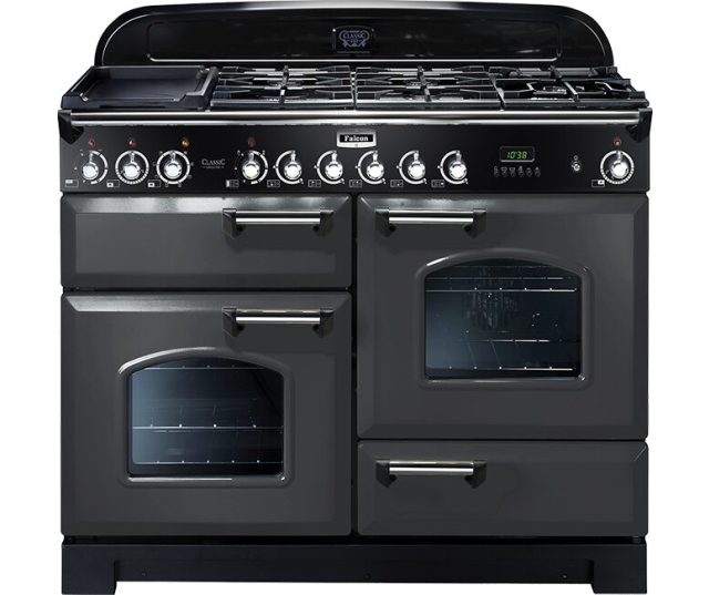 Falcon CLASSIC DELUXE 110 GAS SLATE fornuis - 110 cm breed