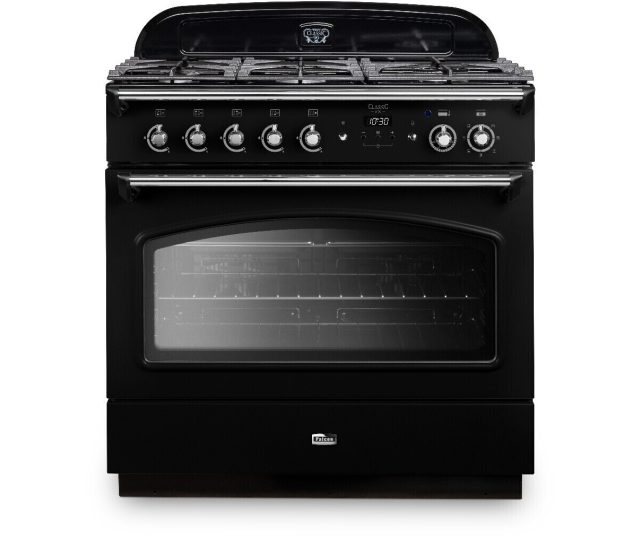 FALCON fornuis classic FX 90 gas zwart