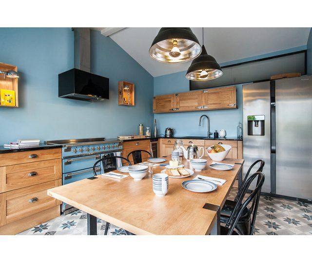 ELISE 100 INDUCTIE CHINESE BLUE fornuis - Inductie