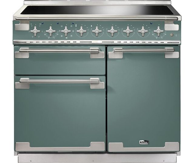 Falcon ELISE 100 INDUCTIE MINERAL GREEN fornuis - 100 cm breed