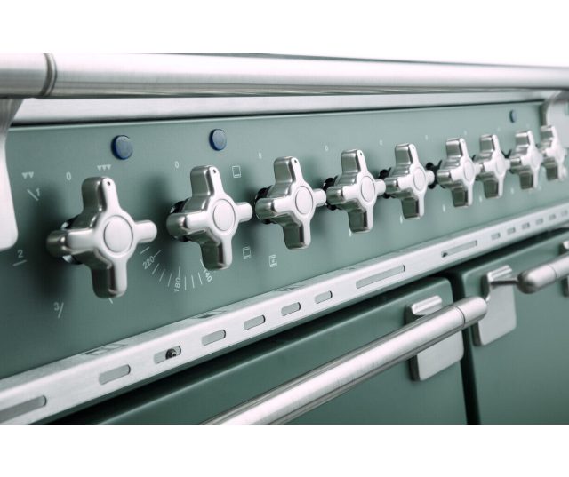 ELISE 110 INDUCTIE MINERAL GREEN Falcon fornuis - Inductie