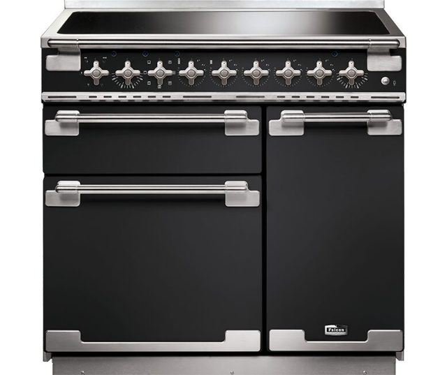 FALCON fornuis Elise 90 inductie charcoal black