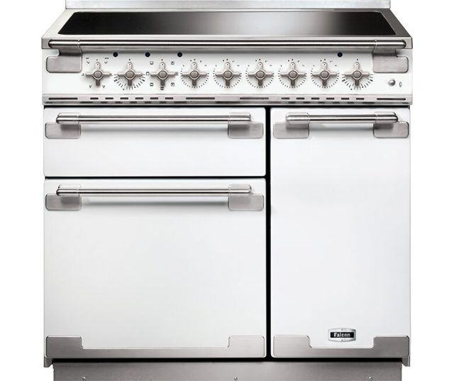 Falcon ELISE 90 INDUCTIE WIT fornuis - 90 cm breed