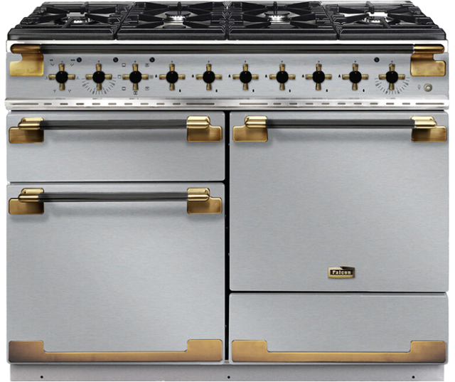 FALCON fornuis gas ELISE LUXE 110 BLACK EDITION RVS