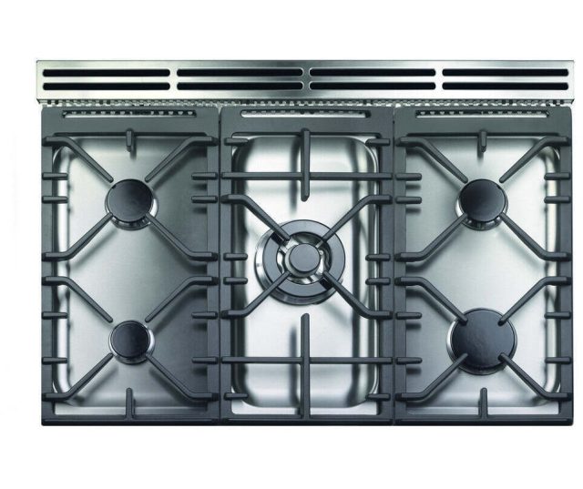 Falcon Elise Luxe 90 gas RVS fornuis