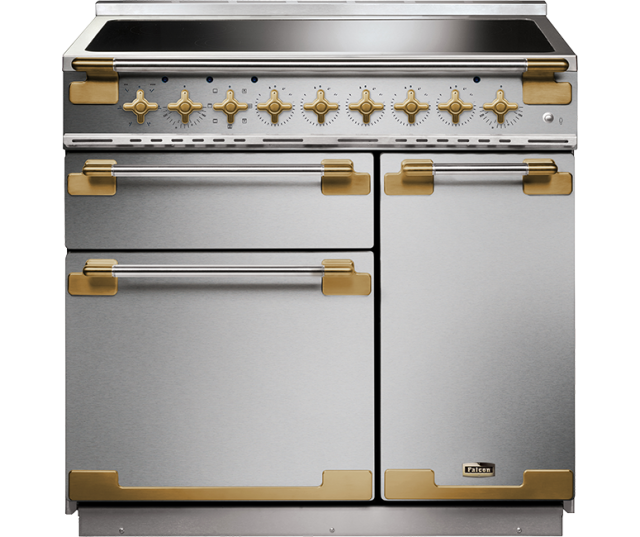 FALCON fornuis inductie ELISE LUXE 90 RVS