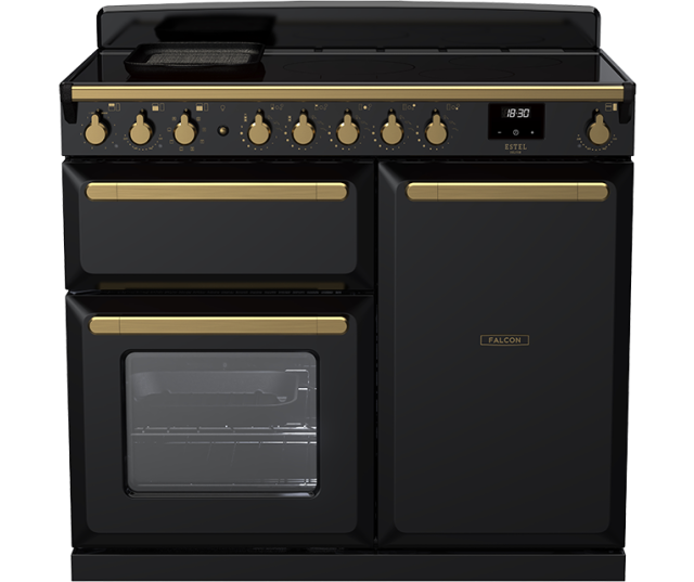 FALCON fornuis Estel Deluxe 100 inductie zwart