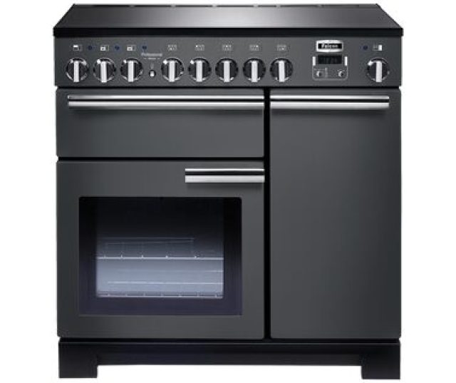 Falcon PROFESSIONAL DELUXE 90 INDUCTIE SLATE fornuis - 90 cm breed