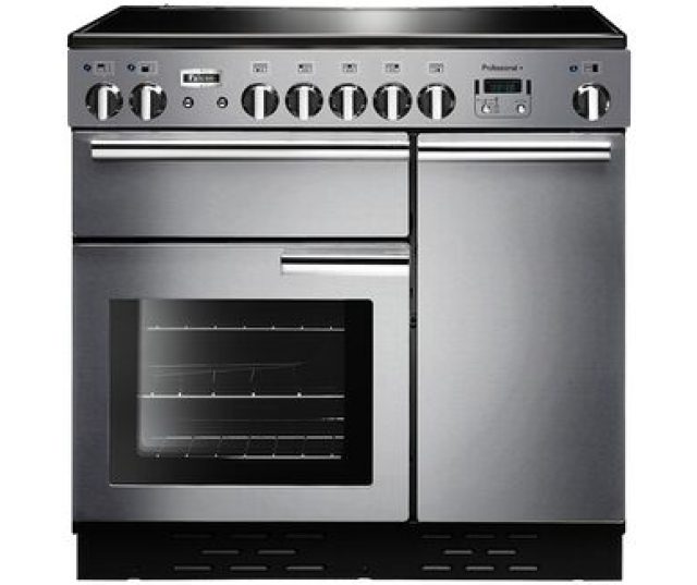 Falcon PROFESSIONAL PLUS 90 INDUCTIE RVS fornuis - 90 cm breed