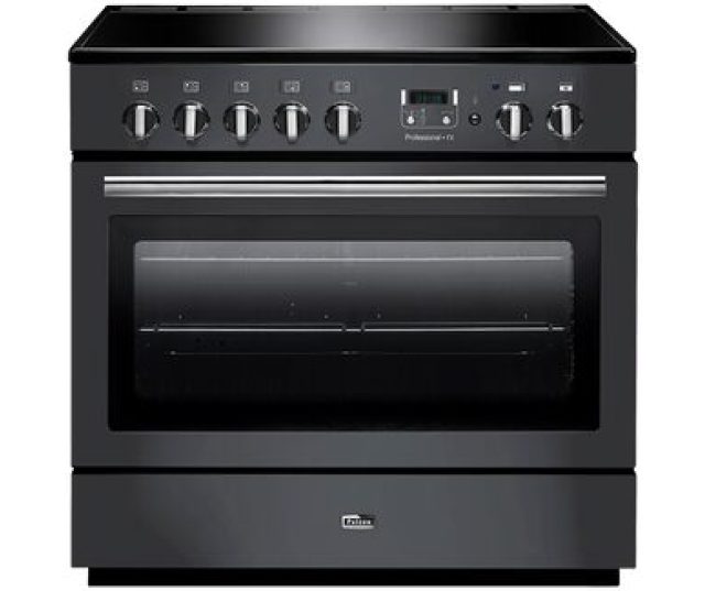 Falcon PROFESSIONAL PLUS FX 90 INDUCTIE SLATE fornuis - 90 cm breed