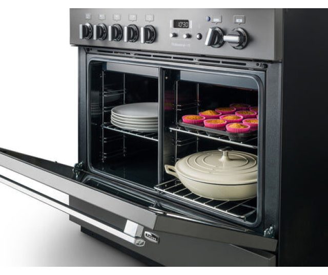 PROFESSIONAL PLUS FX 90 INDUCTIE SLATE Falcon fornuis - Inductie