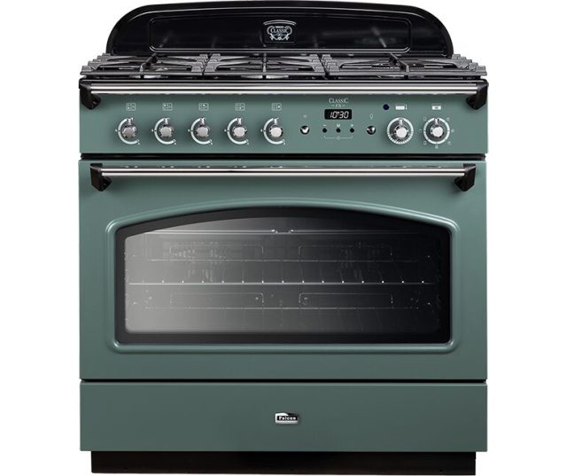 Falcon CLAS90FXDFSL/B groen-grijs vooraanzicht