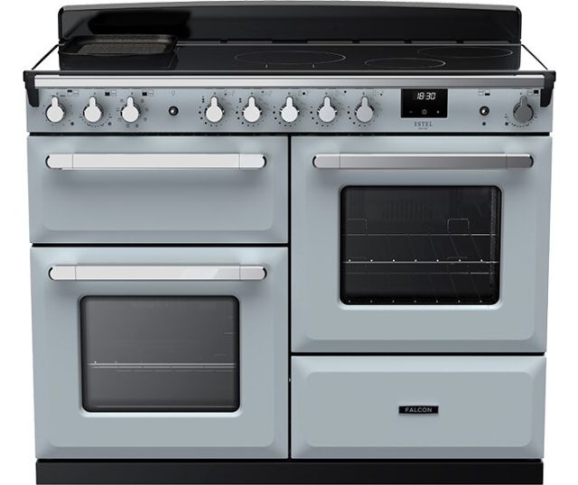 Falcon ESTEL DELUXE 110 INDUCTIE RIJSLADE MISTY BLUE fornuis - 110 cm breed