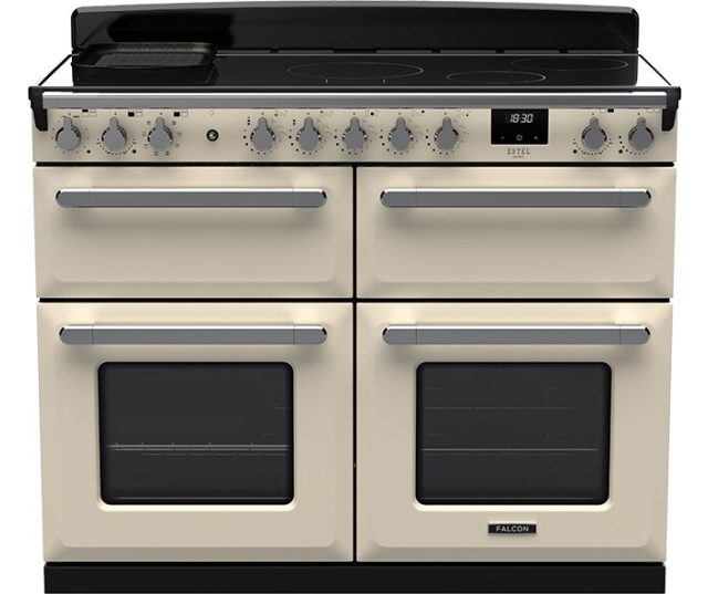 Falcon ESTEL DELUXE 110 INDUCTIE SUDDEROVER PALE CREAM fornuis - 110 cm breed