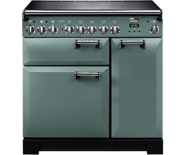 Falcon INDUCTIE LECKFORD DELUXE 90 MINERAL GREEN fornuis - 90 cm breed