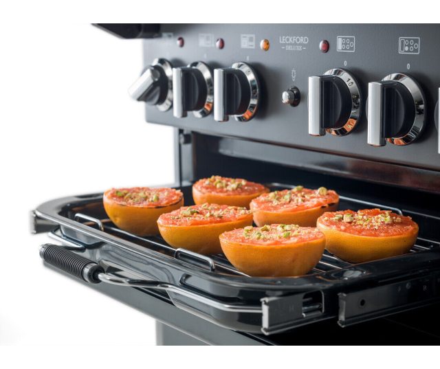 fornuis Falcon INDUCTIE LECKFORD DELUXE 90 MINERAL GREEN - 90 cm breed