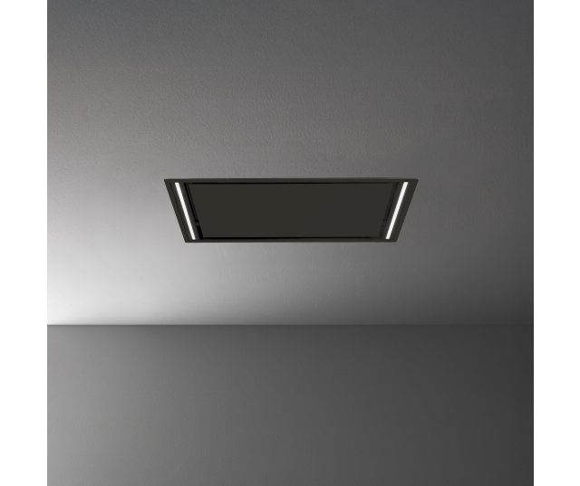 Falmec STELLSLIM90BL plafondafzuigkap, ingebouwd in plafond boven aanrecht in keuken