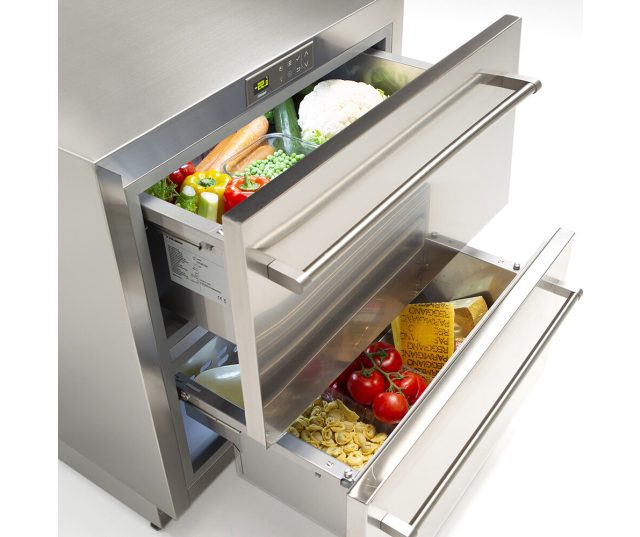 Fhiaba UC2D75P koelkast - Onderbouw model met lades