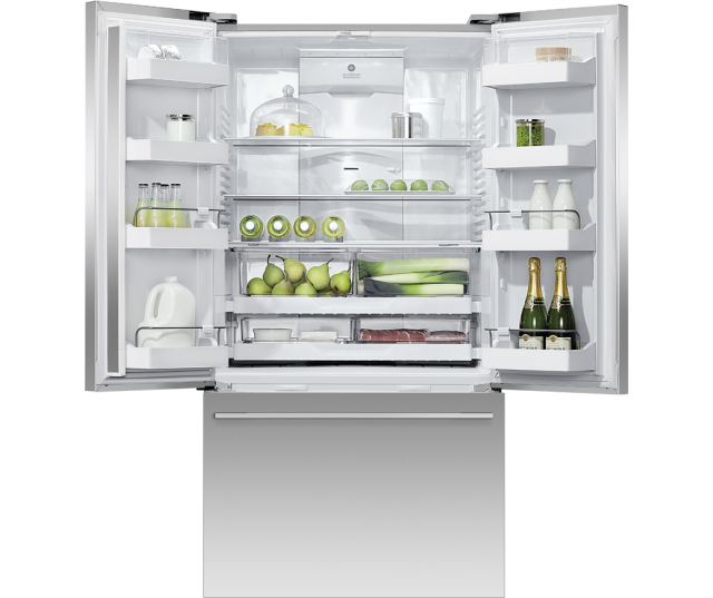 Fisher & paykel RF540ADUSX5 side-by-side koelkast - rvs