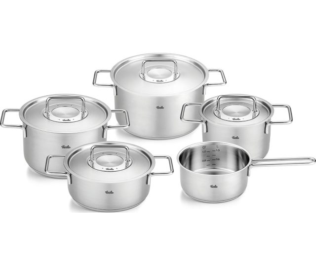 Fissler PURE COLLECTION SET 5 PCS pannenset - Rvs