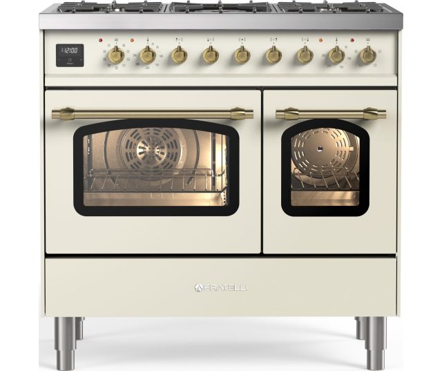 Fratelli FD09CNM3/AWB fornuis - 90 cm breed