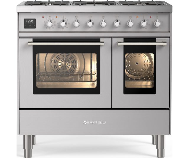 Fratelli FD09CWM3/SS fornuis - 90 cm breed
