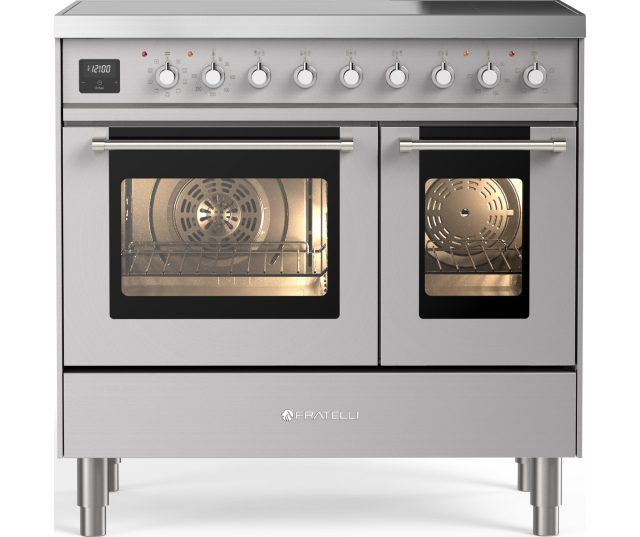 Fratelli FDBI095WM3/SS fornuis - 90 cm breed
