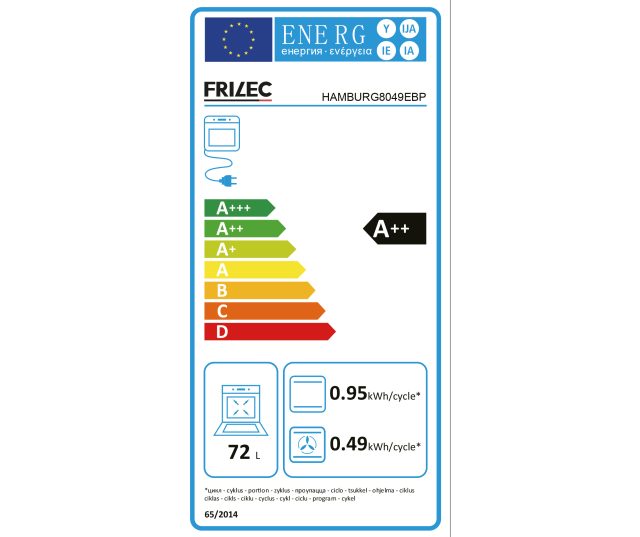 FRILEC oven inbouw HAMBURG8049EBP - afbeelding 10