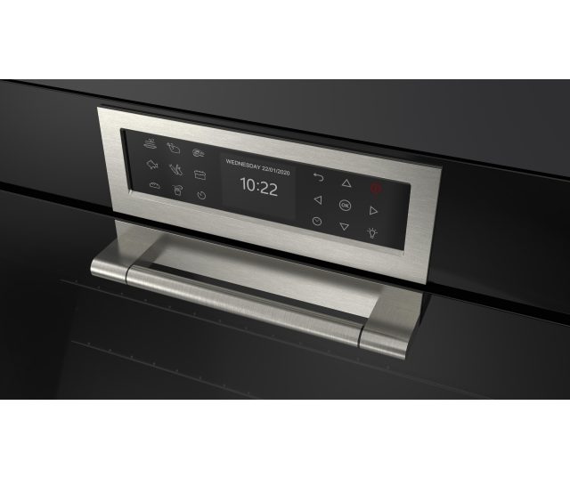 Fulgor milano FCLO 9615 TEM 2F BK inbouw oven zwart - 90 cm breed