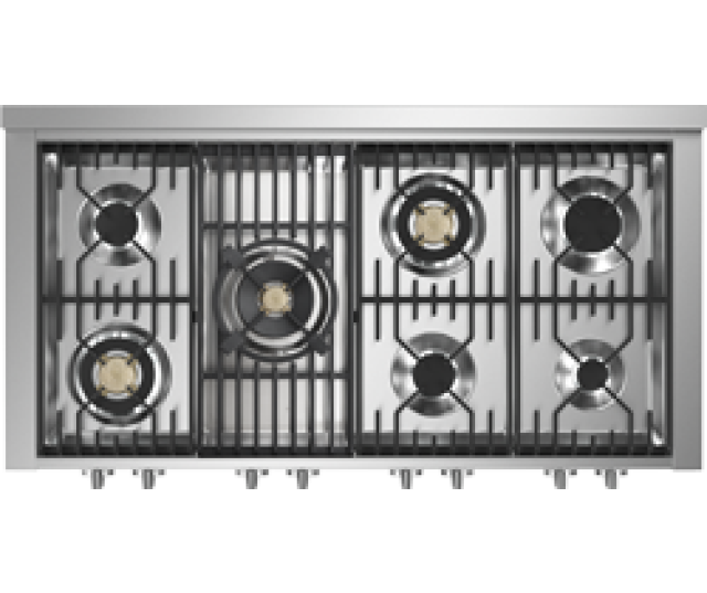 Steel G12FF-6M rvs fornuis
