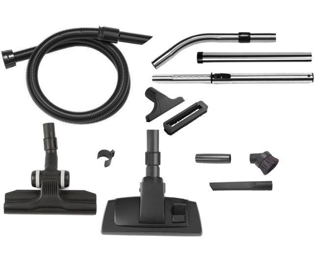 Bij de Numatic Henry HVN-204-11 stofzuiger worden een groot aantal accessoires meegeleverd
