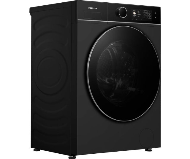 WD5I1245BBRH/BLX was/droogcombinatie - Zwart