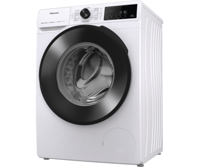 Hisense WF3V943BW/BLX wasmachine met wifi en energieklasse A label